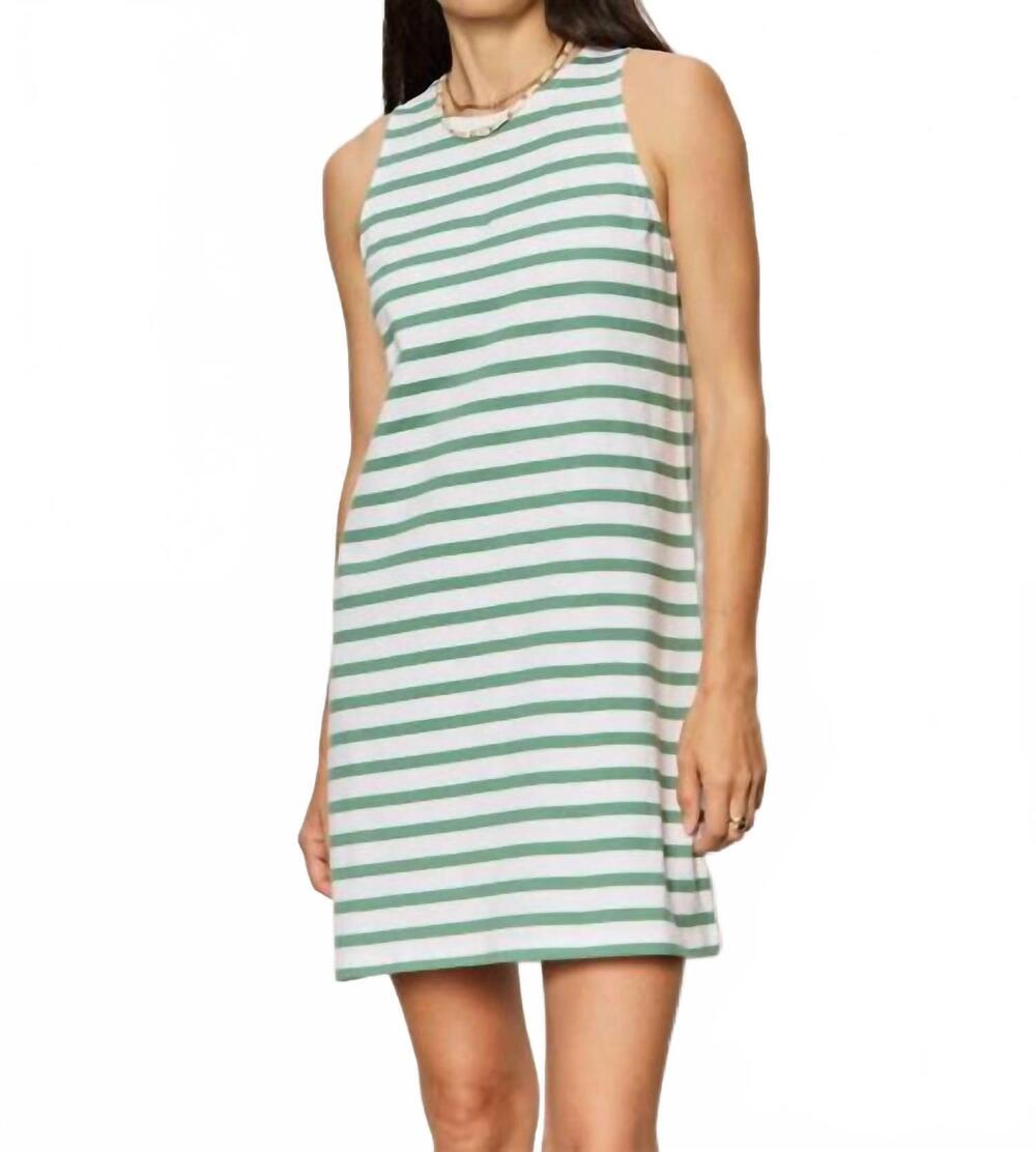 NEW SANCTUARY on the yacht shift dress in green juice